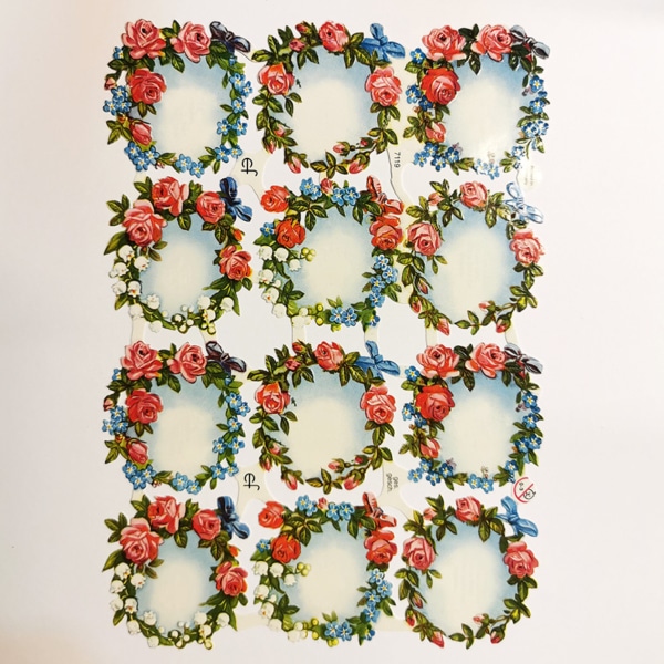 Glanzbilder Blumen