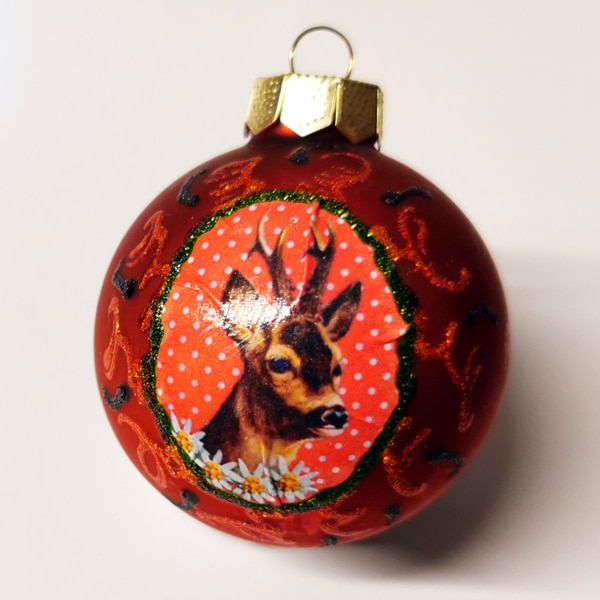 Weihnachtskugel kitschi – Bild 4
