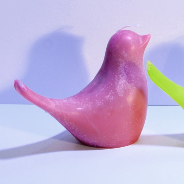 Kerze Vogel – Bild 2
