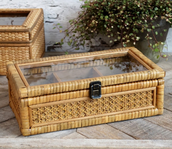 Schachtel Rattan