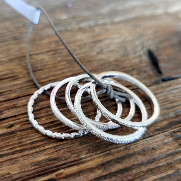 Ring 5-fach Silber