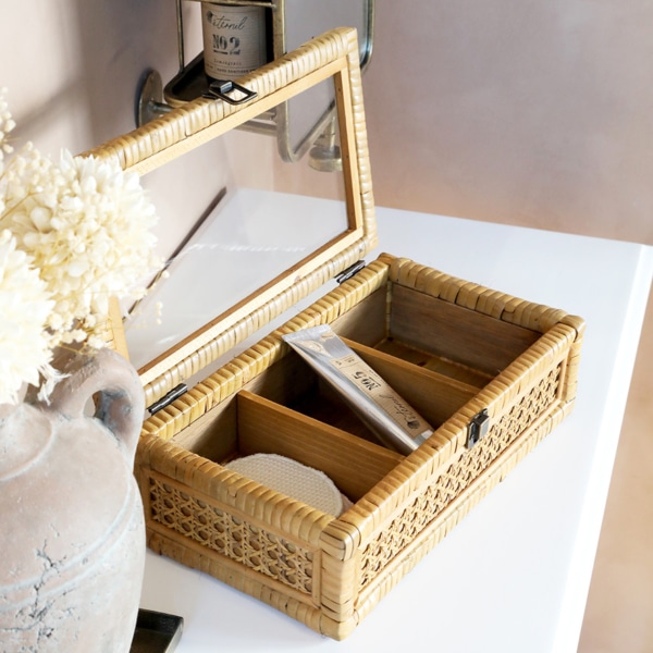 Schachtel Rattan – Bild 2