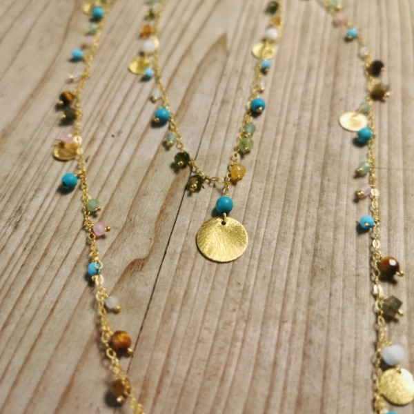 Kette Herbstfarben