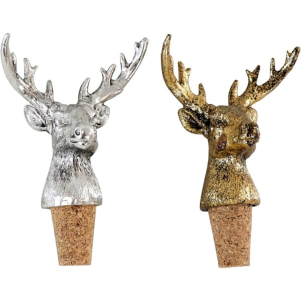 Korken Hirsch Silber