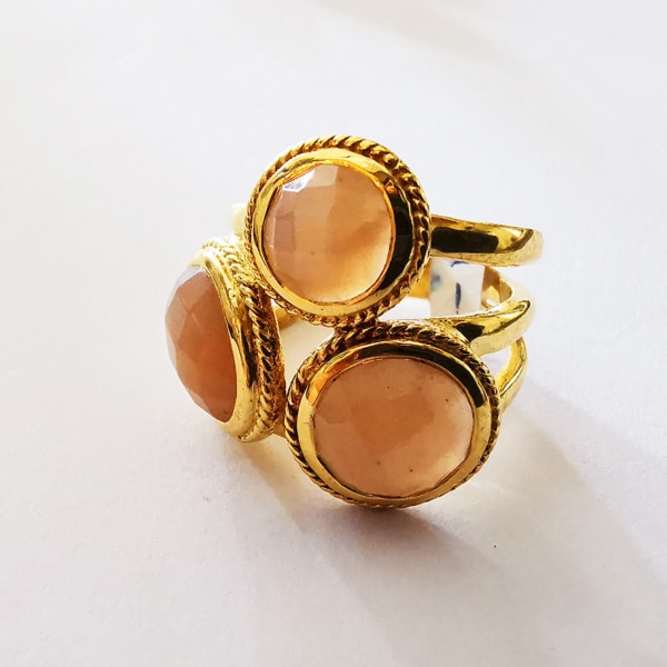 Ring drei Steine