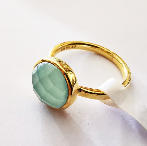 Ring rund Gold – Bild 4