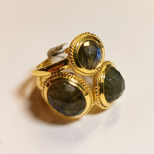 Ring drei Steine – Bild 4