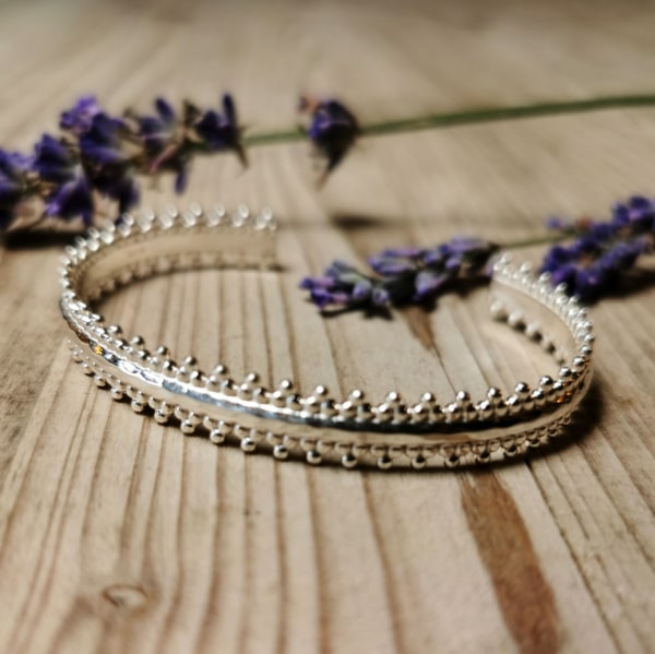 Armreif filigran Silber