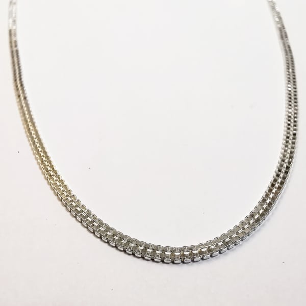 Kette flach schmal