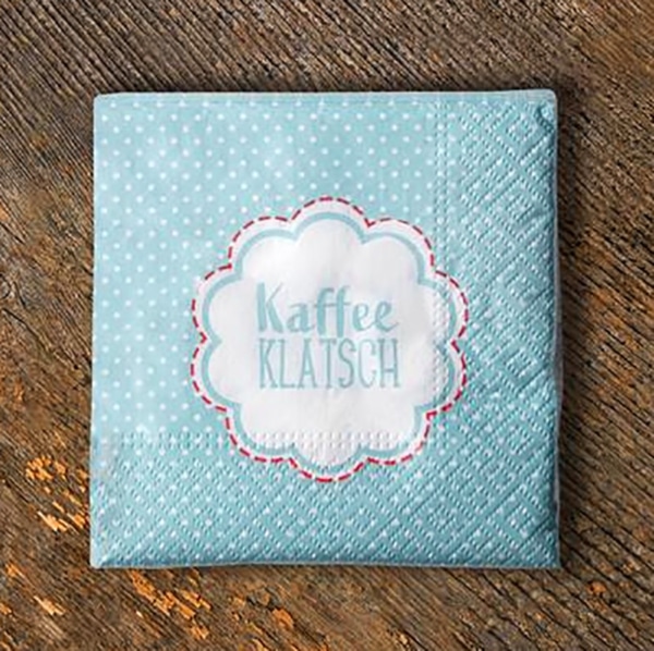 Servietten Kaffee Klatsch