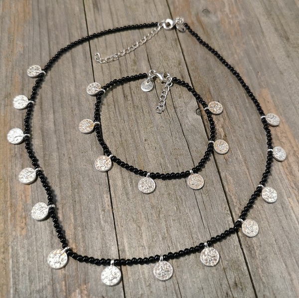 Armkette Münzen Silber