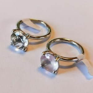 Ring gefasst abstehend