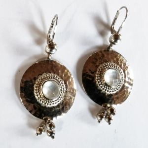 Ohranhänger rund Doublette