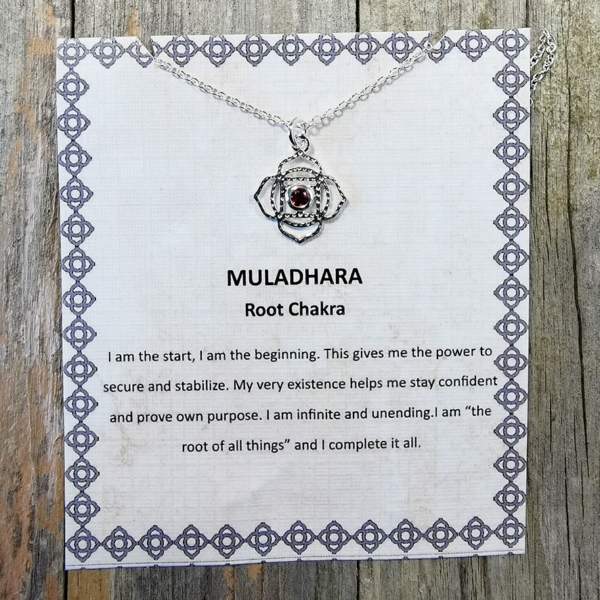 Chakra Ketten Silber – Bild 2