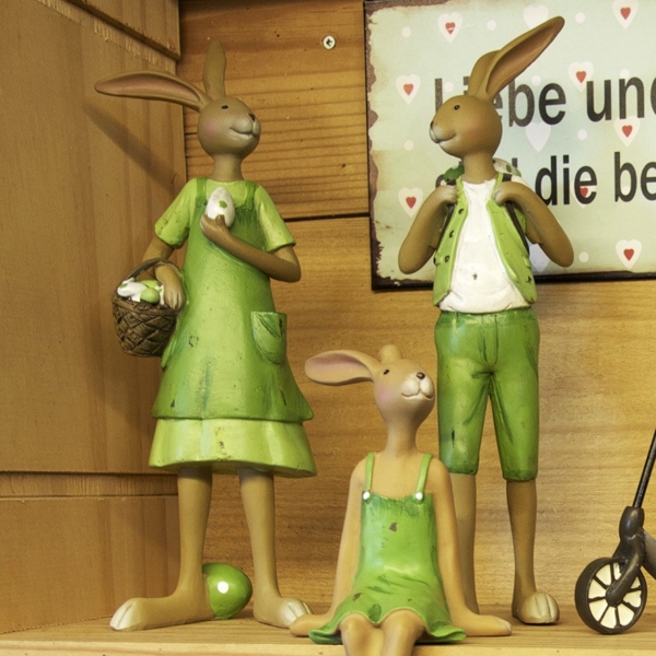 Hasenpaar mit Ei – Bild 3