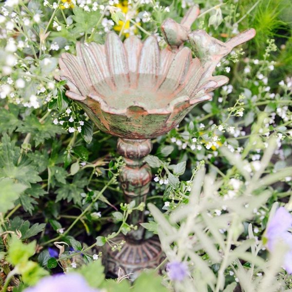 Vogeltränke grün – Bild 2