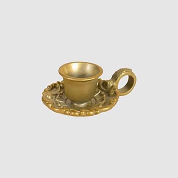Kerzenhalter Gold
