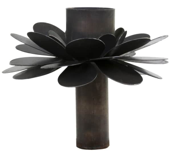 Kerzenhalter Flasche Blume – Bild 2