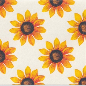 Karte Sonneblumen gross
