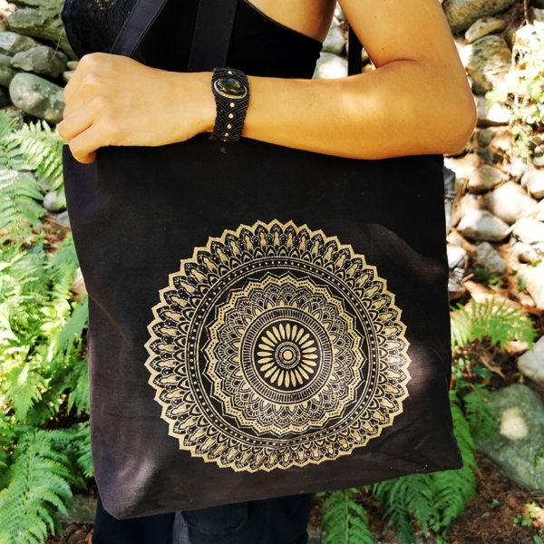 Stofftasche Mandala – Bild 2