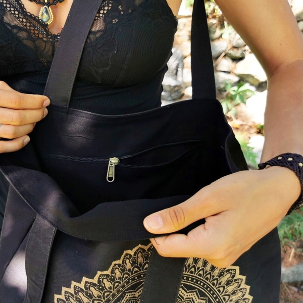 Stofftasche Mandala – Bild 3