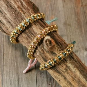 Armband geknüpft Gold