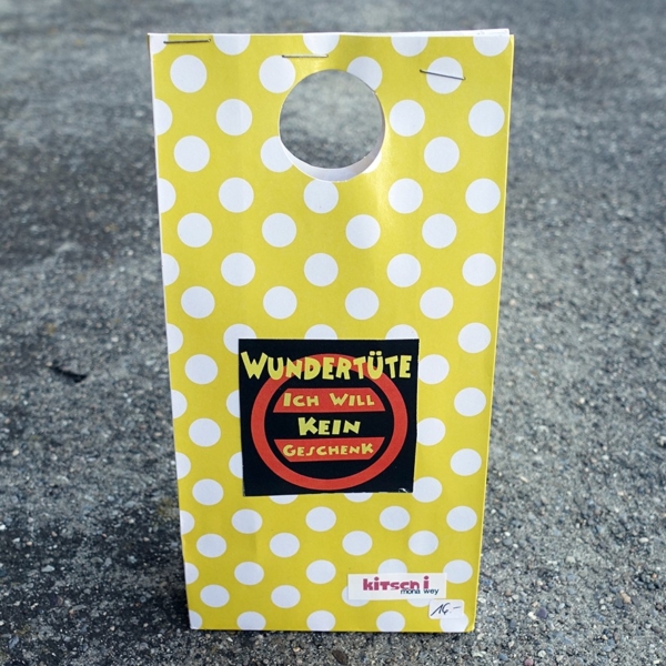 Wundertüte "Ich will kein Geschenk"