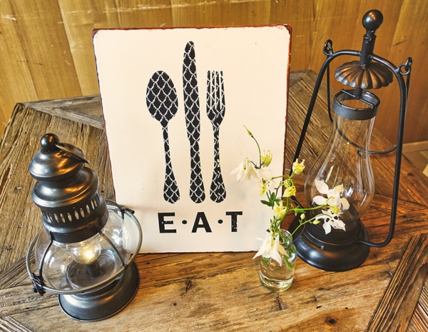 Schild EAT – Bild 2