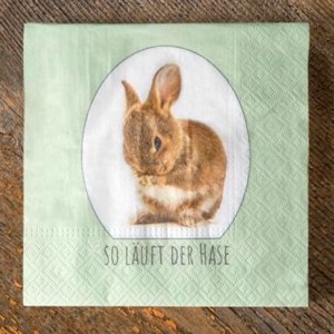 Servietten Hase