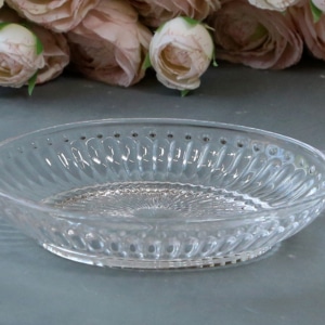 Seifenschale oval Glas