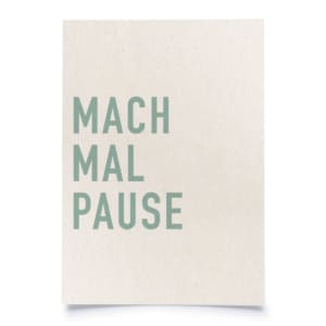 Karte Pause