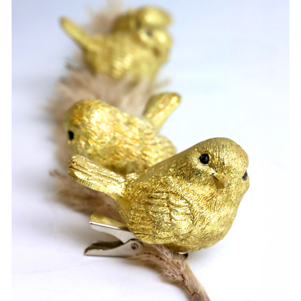 Klammer Vogel Gold