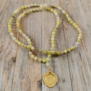 Mala Kette grün Gold