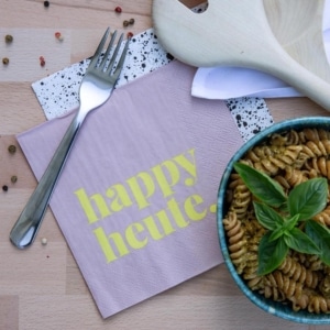 Servietten Happy heute