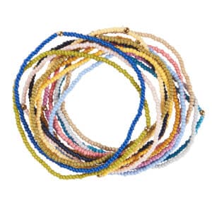 Armbänder Glasperlen bunt