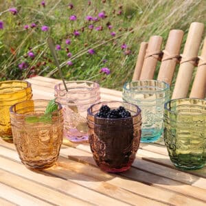 Glas gemustert Saint-Émilion