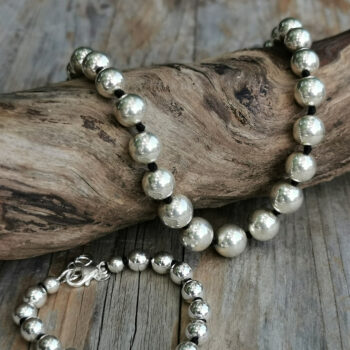 Kette Kugeln Silber