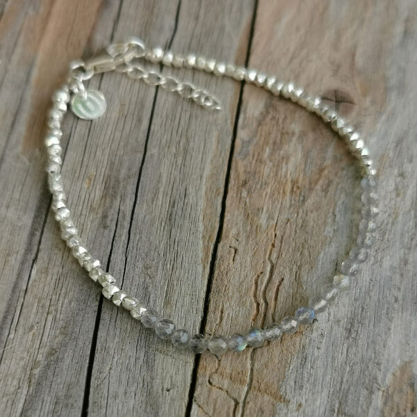 Armkette Labradorit Silber