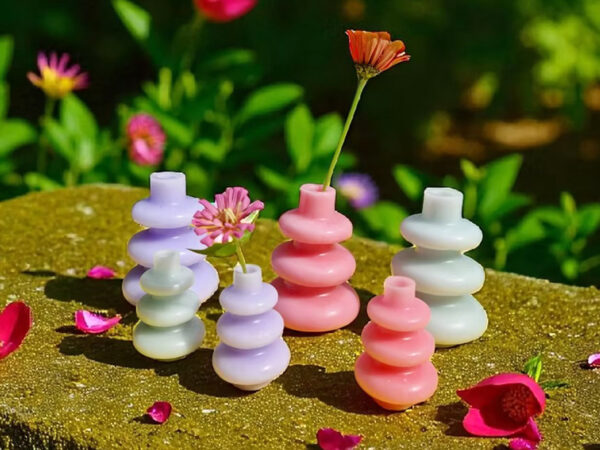 Vase aus Wachs Saturn