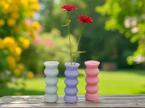 Vase aus Wachs Linda