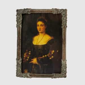 Bilderrahmen grau-grün