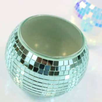 Windlicht Glitzerkugel Frühling