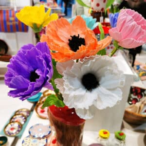 Papierblume Anemone