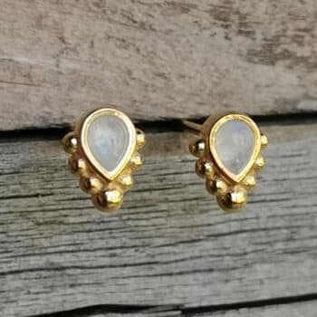 Ohrstecker Drops Gold