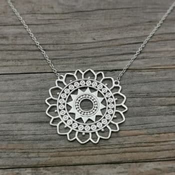 Kette Mandala Silber