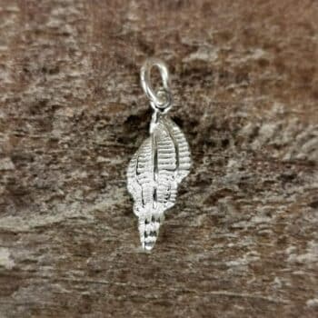 Anhänger Muschelschnecke Silber